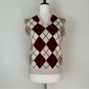 Lyle & Scott 100% Super Lambwool Women’s Sweater Vest, Size S-M